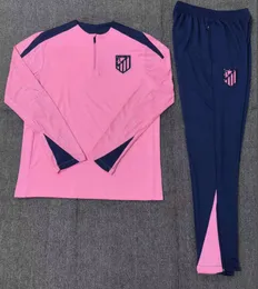 24 25 Новый Atletico Madrids Tracksuit Soccer Training Cool Комплект 23 24 Griezmann Мужчины и детские футбольные спортивные костюмы