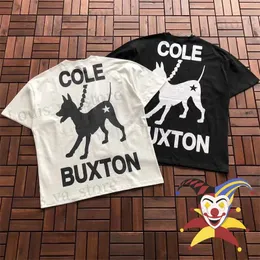 Męskie koszulki Cole Buxton Hound t Men Men Kobiety Najlepsza jakość psa Pet Cole Buxton T-shirt ponadwymiarowe Tops CB Short Slve T240408