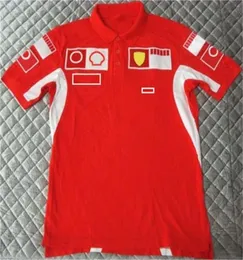 F1 Saisonauto -Fan Rennsport Polo Shirt Männer und Frauen Team Joint Shortsleeved Quickdrying Anzug T Car Coveralls Logo Custom4768631