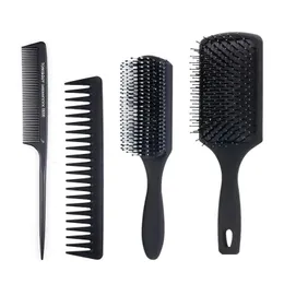 Hårtillbehör Tillverkare Direktförsörjning av luftkudde mas kammar Mens Styling Oil Head Nine Row Comb Wide Toanded Poin Drop Deliv DHWSQ