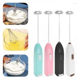 Colheres de colheres automáticas batedor de ovos de espuma de cafeteira bata o batedor de leite elétrico Frother Without Battery Portable Kitchen Tools