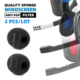 Sennheiser 용 액세서리 GSP300 GSP301 GSP303 GSP 300 301 303 헤드셋 마이크 윈드 스폰지 커버 폼 팝 필터 마이크 앞 유리창