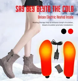 Sports Socks 1800mAh Wireless Remote Heated Insoles Foot Warming Pad Feet Warmer Sock Mat Winter Outdoor Heating Shoe1169019