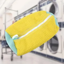 Tvättpåsar skonpåse Anti-deformationsskydd Multifunktionellt tar bort smuts för tvättmaskin