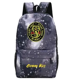 Рюкзак Cobra Kai School Teen Boys Boys Bugs Backs Backpacks Студент 039s Travel Fashion Kids Back Pack Nylon Schoolbag3939238