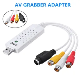 USB 20 EasyCap Capture 4 Channel Video TV DVD VHS Audio Capture Adapter Card TV Video DVR Video Capture Card för streaming6618495