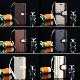iPhone 15 14 Plus 13Pro 12 12Pro 11 Pro Max Leather Wallet Case Fitfor Samsung Galaxy S23 S21 S20 Ultra Note 20