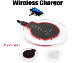 Qi Wireless Charger Charger Charger Pad Portable Fantasy Crystal Universal LED Tablet K9 الشحن لـ iPhone XS Samsung9904126