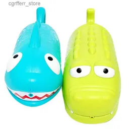 Bath Bath Toys Childrens Shooter Shoping Shark Crocodile Air Pressure Toys Banho Tartaruga de Tartaruga Brinquedos para Crianças L48