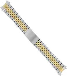 Watch Bands 20mm Bracciale a banda giubileo compatibile con datejust 16013 16233 16234 Accessori in acciaio inossidabile2650036