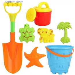 Детские игрушки для ванны Summer Soft Baby Beach Toys Kids Bath Play Sand Set Peach Party Party Bank Bucte Sand Toys Toys Water Game-Drop Ship L48