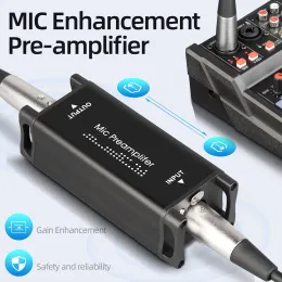 プロセッサオリジナルAlctron MA1 MIC ACTACATOR ULTRACLEAN MICLOPHONE PREAMP BOOSTER用ダイナミックマイクスタジオまたはホームレコーディングライブストリーム