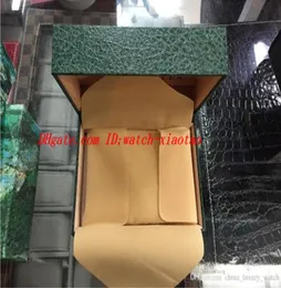 High Quality Luxury Green With Original Box Wooden Watch Box Papers Card Wallet BoxesCases Wristwatch Box7564444
