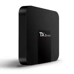 Box 5pcs TX3 Mini Tanix Android 8.1 TV Box Amlogic S912 Octa Core 2GB RAM 16GB SET Top Box 4K 2.4G 5G WiFi TX3MINI Smart TV Box