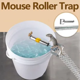 Traps Household Multipurpose Roller Slide Lid Rat Catching Mouse Bucket Traps Mouse Trap Mousetrap Creative Rat Trap Reusable