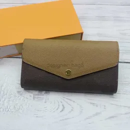 7a designers de qualidade carteira curta longa carteira de mans saco titular de cartões Cartão de bolsas para mulheres Pocket Pocket Zippers Cartões de dinheiro Moedas Men bolsa de couro