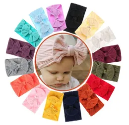 كابل متماسكة نايلون فتيات الرأس BANDRIBBED HAIR BOW BAW BAYBLAFFLE NYLON NYLON BABLE BABLE BAYS GIRLS HEAD WEAR9205479