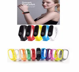 Zegarek bransoletowy dla Xiaomi Mi Band 3 pasek silikonowy mi pasek 3 bransoletki pasmo opaski z paskiem nadgarstka dla Xiaomi Mi 31700653