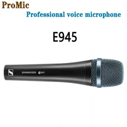 Mikrofonlar Sennheisertype E945 Mikrofon Sınıf A Kaliteli Tel Kardiyoid Vokal Mic E945 Studio Mic Gaming karaoke yeni sürüm