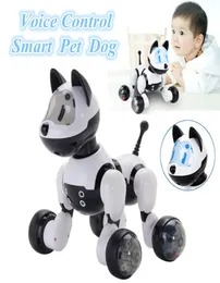 Intelligent Dance Robot Dog Toys Eletrônico de animais de estimação com Music Light Voice Control Modo Sing Smart Dog Robot For Kids Gift Toys2623923