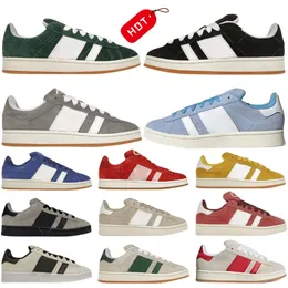 2024 Designer 00s Suede Mens Casual Shoes Sneakers Bold Glow Pulse Mint Core Black White Solar Super Pop Pink Almost Yellow Women Sports Triners