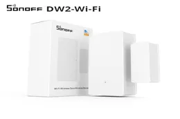 Sonoff DW2 WiFi Wireless Door Fenstersensoren Detektor WiFi App Benachrichtigung Warnungen Smart Home Security funktioniert mit eWelink3841229