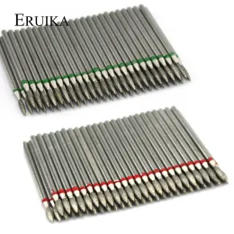 Accesories 50pcs/Pack Diamond Nail Drill Outary Bits устанавливает электрические мельницы для маникурского педикюра для ногтей.