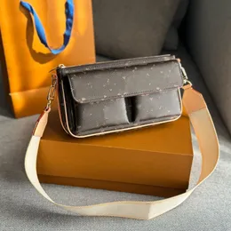 2024 Tasarımcı Çanta Kadınlar Orijinal Deri 10a Yeni Vibe Çanta Omuz Çantaları Totes Crossbody Çanta Çanta Tote Çanta Cüzdanları Orijinal Kutu M46999