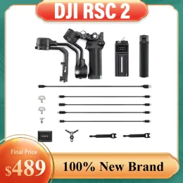 Gimbal 100 ٪ الأصلي DJI RSC 2 / RSC 2 Pro Combo Camera Design Gimbal قابلة للطي مصممة OLED توفر Ronin SC 2 جديد في الأسهم