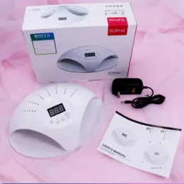 Dryers Nail Art Phototherapy Lamp Large Space Double Light Source Baking Lamp LED Infrared Sensor Nail Equipment Dryer