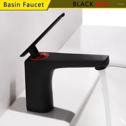 バスルームシンク蛇口Skowll Faucet Modern Basin Deck Mount Vanity1 Hole Lavatory Single Handle Bath HG-295