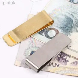 Geldclips Fashion Money Metal Inhaber Banknote Inhaber 2 Farben Silber Metall Klemme Bargeldklemme Geld Clip Kreditkarte ID Clips 240408