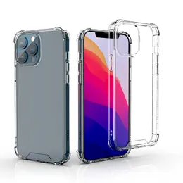 Przezroczyste odporne na wstrząsy akrylowe hybrydowe pancerz trudny dla iPhone'a 15 14 13 12 11 Pro Max x 8 Plus Samsung S21 Fe S22 S23 Ultra A13 A23 A33 A53 A14 A34 A54 A04 A24 A04E Moto Moto