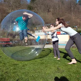 Högkvalitativ 2m diameter Uppblåsbar vattenpromenadboll, mänsklig dansballong, PVC -promenad på rullande boll för barn