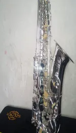 New Mark 1958 Alto Saxophone Silver Plated Copy 99 동일한 원본 실버 E E Flat Sax와 ​​케이스 리드 마우스 피스 2792288