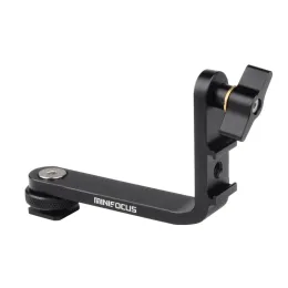 Câmera Gimbal Minifocus 4.5''5.5 '' Monitor Braço de inclinação L Sapato frio do suporte para DSLR Monitor Handheld Extensão Gimbal Suporte