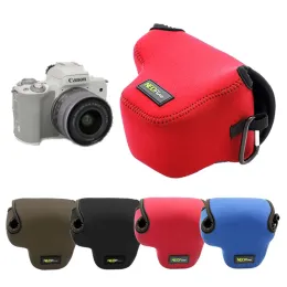 Väskor Portabelt skyddande Neopren Soft Camera Inner Case Cover Bag för Canon EOS M50 EOSM50 med 4 färgalternativ