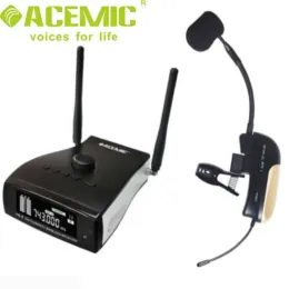 Microfoni Acemic PR8/ST4 Wireless Saxophone Microfono Vera diversità per trombone trombone di tromba di sassofono e corno