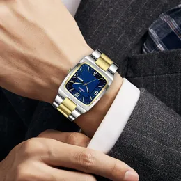 orologio da uomo resistente all'acqua di lusso di alta qualità orologi neri di alta qualità orologi di lusso Montre de lussuoso movimenti automatici rettangolare orologio orologio heuer