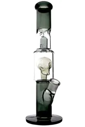 12 -Zoll -Schädelglas Bong Percolator Water Pipe Bongs 14mm schweres einzigartiges Design USA