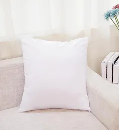 Сублимация 4545 см. Квадратная наволочка DIY Blank Pillow Cover Cover Sofa Dofa Case без вставки Polyester Throw Pillow8728891