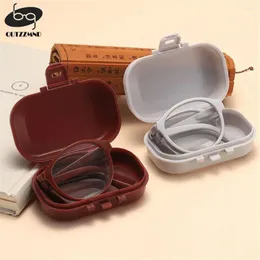 Sunglasses Folding Reading Glasses With Case Unisex Portable Lightweight Eyewear Presbyopic Strength 1.0x - 4.0x