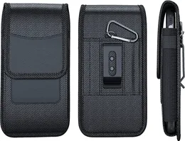 حقيب نايلون البيع الساخن لـ Motorola for Samsung for iPhone Weist Case الحافظة الحافظة Clost Clover Cover Cover Pheach Phone Slot مع فتحة بطاقة الائتمان للرجال