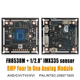Kameror 5MP FHD PAL/NTSC 2560*1920 FH8538M+SONY IMX335 1/2.8 "Sensor XVI/AHD/CVI/TVI 4 i 1 CCTV Analog videokameramodul