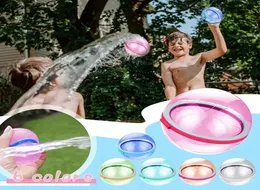 1 PCS Water Bomb قابلة لإعادة الاستخدام للبوليو لعبة البولو لعب المياه المعدات البالونات مطاطية ناعمة في الهواء الطلق.