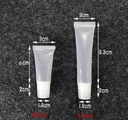 5ml 8ml 10 ml 15 ml leerer Lippenstift -Röhrchen Lippenbalsam Weichrohr Make -up Squeeze Clear Lip Gloss2871343