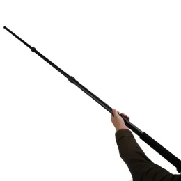 Stehen Anodized Aluminium Extensible Boom Pole Mikro -Mikrofonmikrofonhalter 3 Abschnitt 67,5 Zoll Erweiterungsaufnahmezubehör