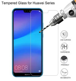 Huawei P20 Lite P10 Plus 9Hフィルム携帯電話ガラスのHuawei Honor 8 9 10 P9 Lite Temeled Glass for P20 Pro P5106974のスクリーンプロテクター