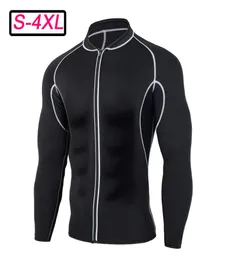 Erkekler Shaper S4XL Egzersiz Ter Gömlek Sauna Neopren Zayıflama Fitness Ceket Giyim Çekirdek Kas Eğitimi Sauna Suits2231165