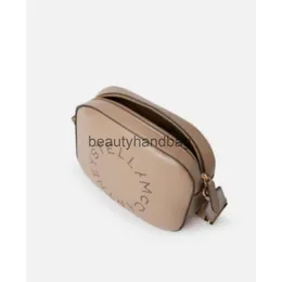 Stella McCartney högkvalitativ 2024 Luxury Designer Ladies Fashion Camera Bag Axel Rem Top Quality PVC Leather Crossbody